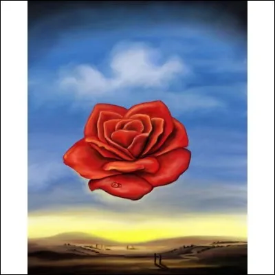 Et on finit avec "La Rose médiative" de :