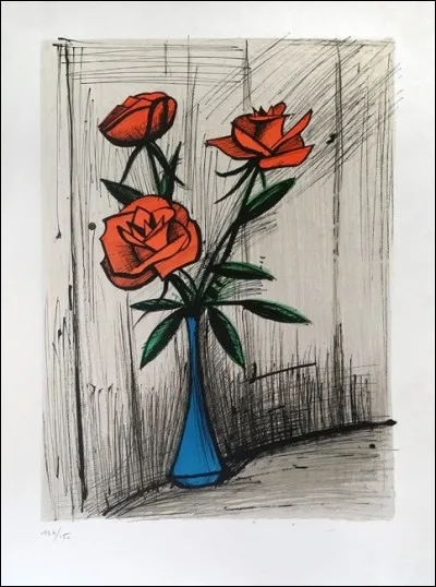 À qui doit-on "Trois roses dans un vase" ?