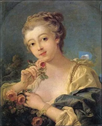 Qui a réalisé la toile "La fille à la rose" ?