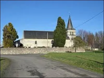 Vous avez sur cette image l'église Saint-Aubin de Dénézé-sous-Doué. Commune des Pays-de-la-Loire, dans le Saumurois, elle se situe dans le département ...