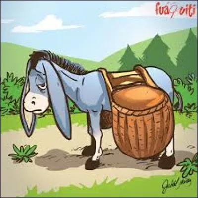 Où rencontre-t-on l'âne Bourriquet ?