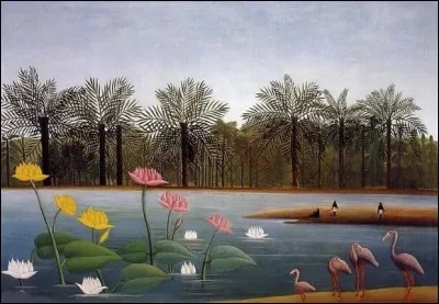 Qui a peint "Les Flamants roses" ?