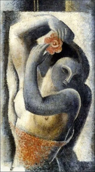 Qui a peint "Jeune femme &agrave; la rose" ?