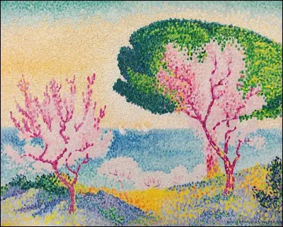 Qui a r&eacute;alis&eacute; la peinture "Printemps couleur rose" ?