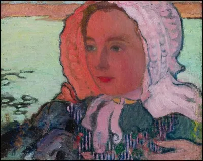 Qui a peint la toile nomm&eacute;e "Capeline rose" ?