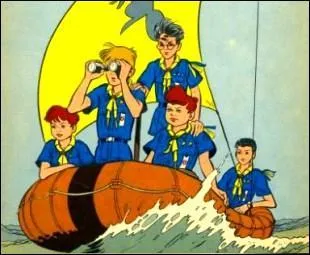 Qui sont dans la bande dessine Chat, Faucon, Mouche et Tapir ?