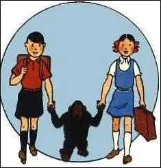 Comment s'appelle le singe de Jo et Zette ?