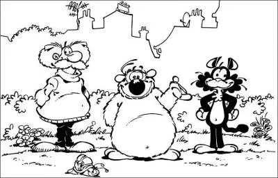 Quel est le nom du chat ennemi de Cubitus ?