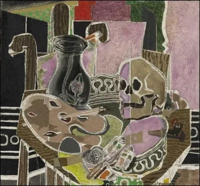 Qui a peint "L'atelier au crâne" ?