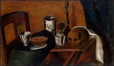 Qui a peint "Nature morte avec crâne" ?