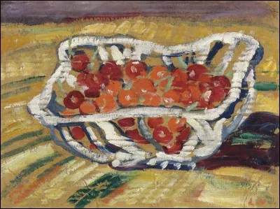 À qui appartient "La Corbeille de cerises" ?