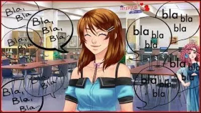 Qui est la fille hyper bavarde ?