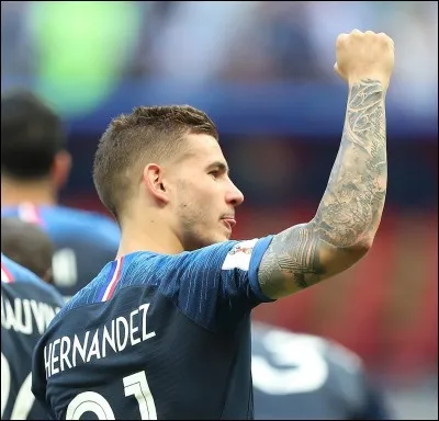 Où a signé Lucas Hernandez en Avril 2019 ?