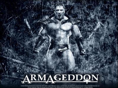 Qui a particip au triple threat match  Armaggedon 2008 avec Jeff Hardy et Triple H ?