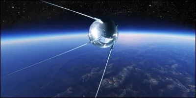 À quelle époque le premier satellite artificiel de la Terre, Spoutnik 1, a-t-il été lancé ?