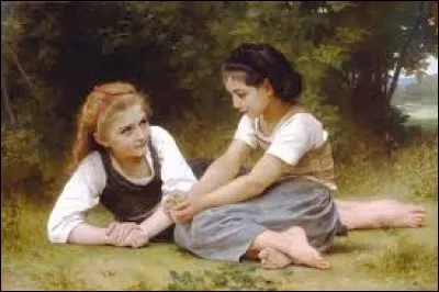 Qui a peint ce tableau intitulé "Les Noisettes" au XIXe siècle ?