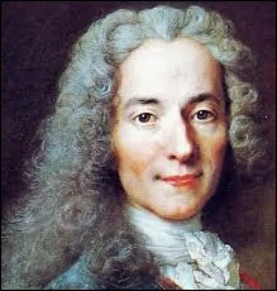 Mai 1778 : Quelle oeuvre n'a PAS été écrite par Voltaire ?