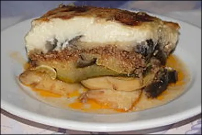 De quel pays provient le "moussaka" ?