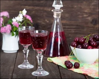 Quel est le nom de cette liqueur de cerises noires ?