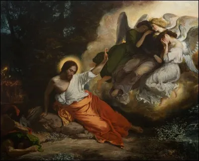 À qui doit-on cette représentation du "Christ au jardin des oliviers" ?