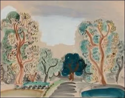Qui a peint "Oliviers en Provence" ?