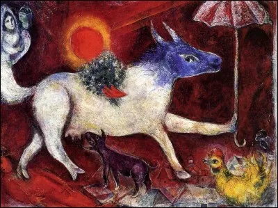 Un petit cadeau avec "La Vache à l'ombrelle" de :