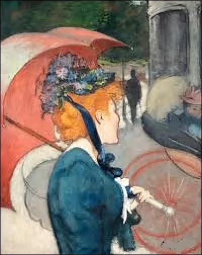 À qui doit-on "Femme à l'ombrelle" ?