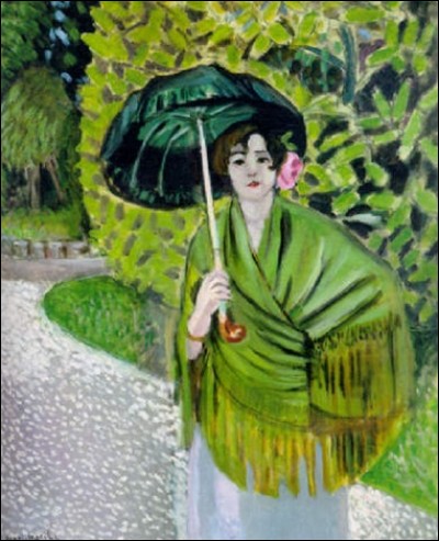 À qui appartient "La Femme à l'ombrelle verte" ?
