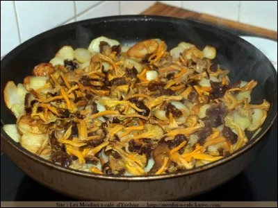 On se fait une omelette à la bonne franquette, avec des...