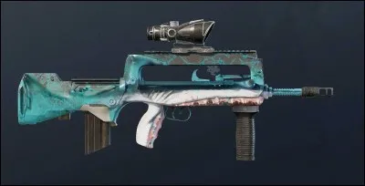 Quel personnage a cet arme (F2) ?