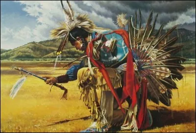 Quelle tribu réalisait des danses de la pluie à la fois pour faire pleuvoir et pour purifier la terre des esprits mauvais ?