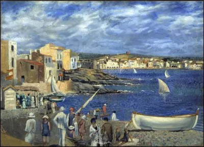 Qui a représenté cette plage ?