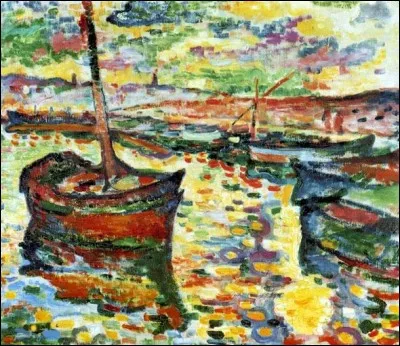 Qui a représenté ces barques ?