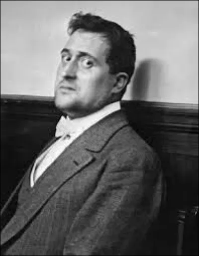 Le po&egrave;te, &eacute;crivain, critique et th&eacute;oricien d'art Guillaume Apollinaire est au Panth&eacute;on.