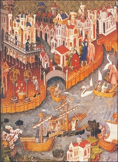 Quatrième croisade (1202-1204). Ne pouvant se rendre en Égypte par voie terrestre, à qui les croisés firent-ils appel pour effectuer la traversée maritime ?