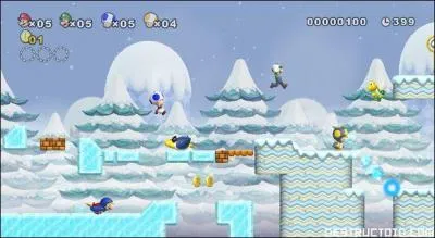 Le Toad  droite de l'image est en costume de glace. Dsol pour la mauvaise qualit; cliquez sur l'image pour l'agrandir