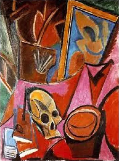 À qui doit-on "Composition avec tête de mort" ?