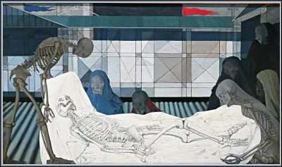 Qui a représenté "La Mise au tombeau" ?