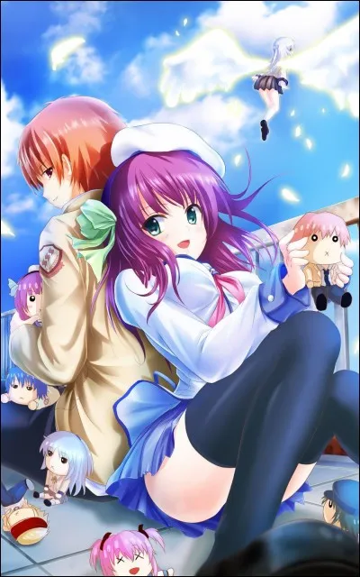 Dans ''Angel Beats'', Shiina est plus...