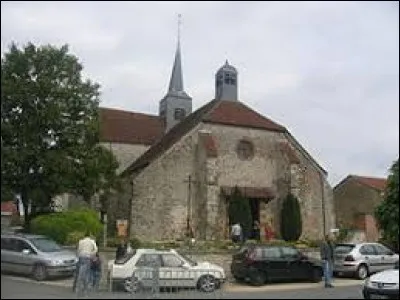 Nous terminons cette balade dans le Grand-Est devant l'&eacute;glise Saint-Christophe de Vauchamps. Nous sommes dans le d&eacute;partement ...