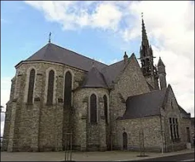 Vous avez sur cette image l'&eacute;glise Notre-Dame-de-la-Visitation de Gosn&eacute;. Commune bretonne, dans le pays de Foug&egrave;res, elle se situe dans le d&eacute;partement ...