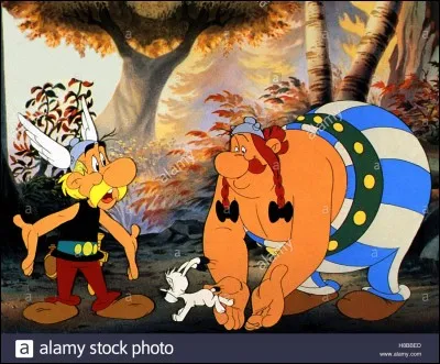 Qu'est-ce qui fait pleurer Idéfix dans "Astérix et Obélix" ?