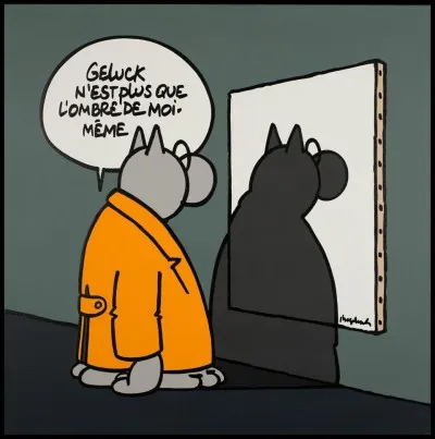 Qui est le célèbre personnage dessiné par Phillipe Geluck ?