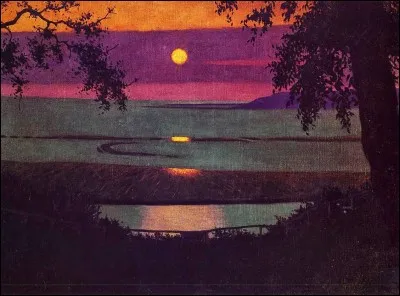 "Coucher de soleil &agrave; Grasse" est l'�uvre de :