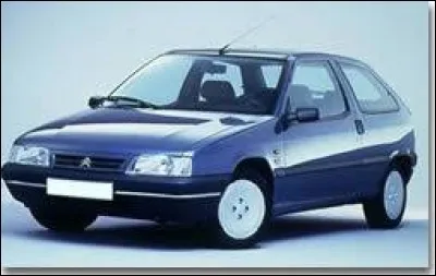 Comment se nomme cette Citroën des années 90 ?