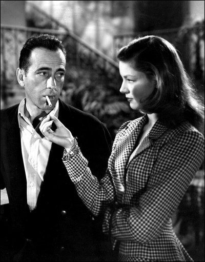 De quel film réunissant Humphrey Bogart et Lauren Bacall est extraite cette photo ?