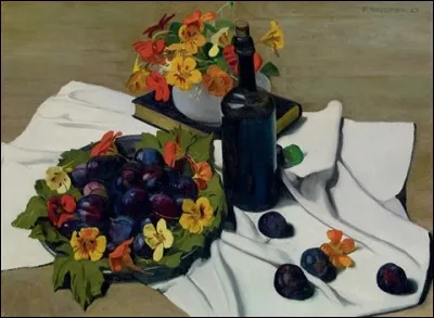 Qui a peint "Capucines et Prunes" ?