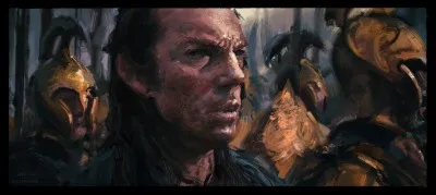 L'anneau est finalement perdu dans un lac. Il est retrouvé au fond du lac par...