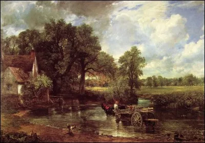 À quel peintre anglais doit-on le tableau intitulé "La Charette de foin" ?