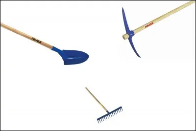 Citez les outils présents sur l'illustration. Il y a...